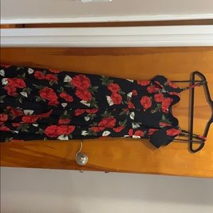 Hi-Low Cold Shoulder Dress